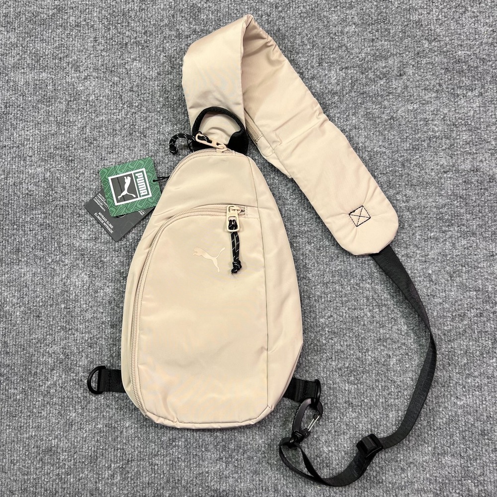 Puma Light Beige Myraid Sling Backpack 12" Womens Soft Case Travel Bag
